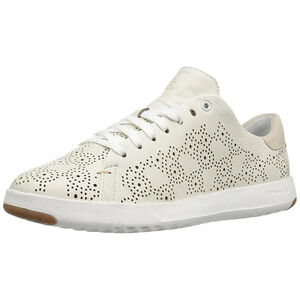 Cole Haan GrandPro White Perforated Sneaker Size 10 Women’s